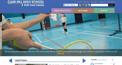 Desktop Screenshot of carrhillschool.com